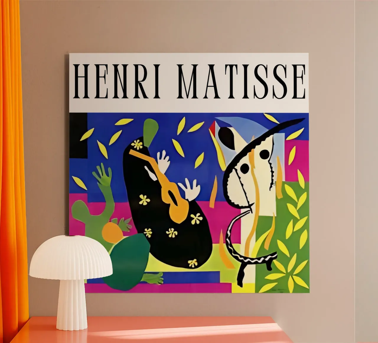 Henri Matisse - I dolori del re alluminio dibond da tokovictory