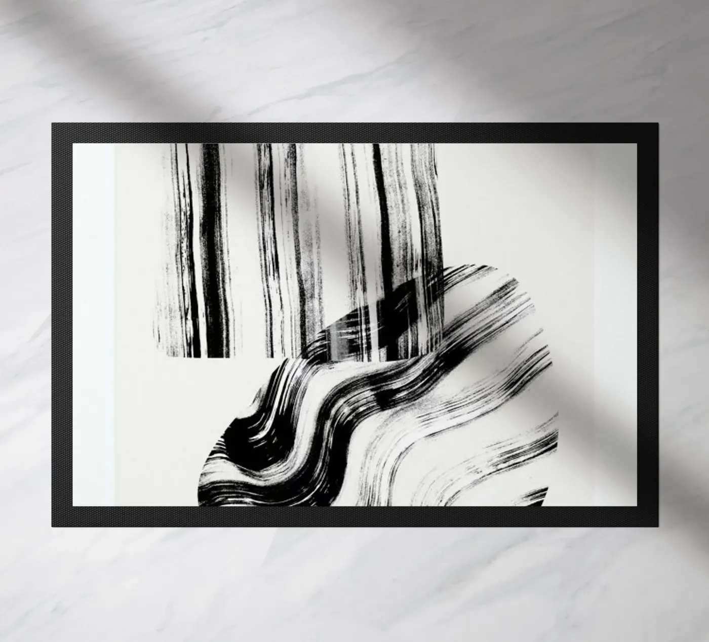 Negative Brush Strokes zerbino da Graphite