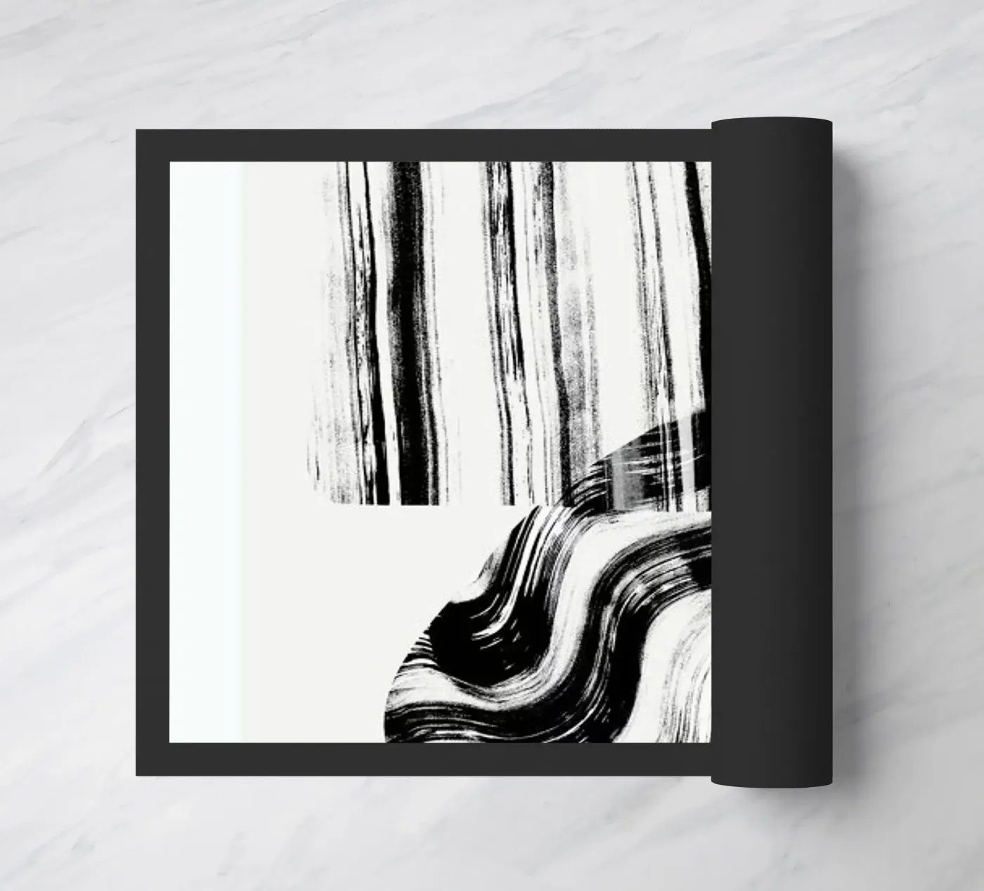 Negative Brush Strokes zerbino da Graphite