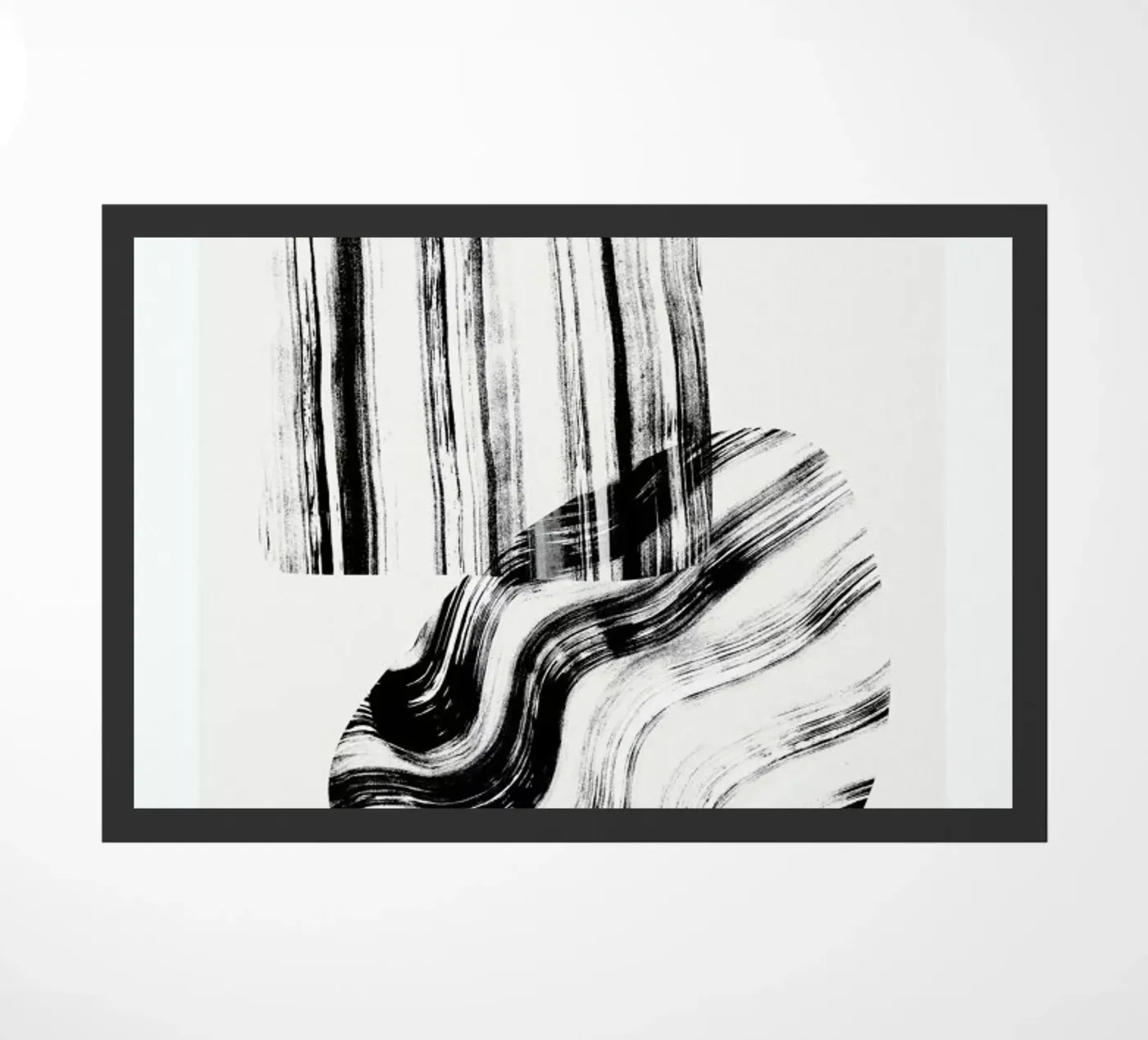 Negative Brush Strokes zerbino da Graphite