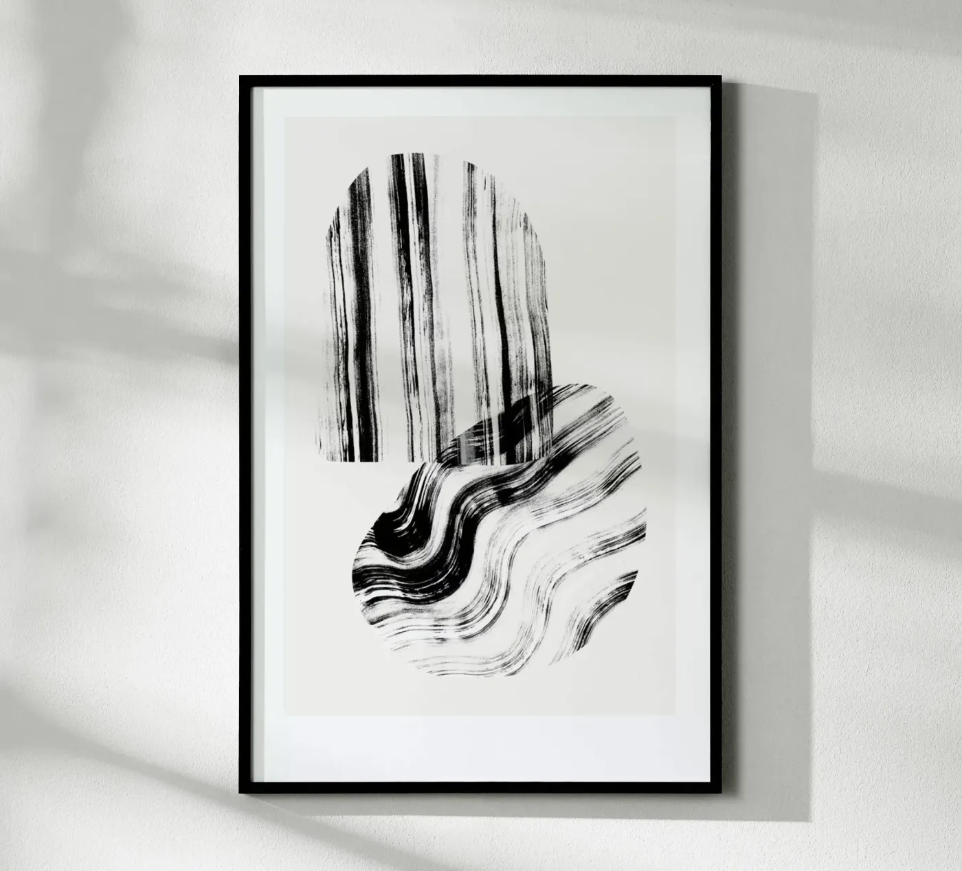 Negative Brush Strokes poster da Graphite