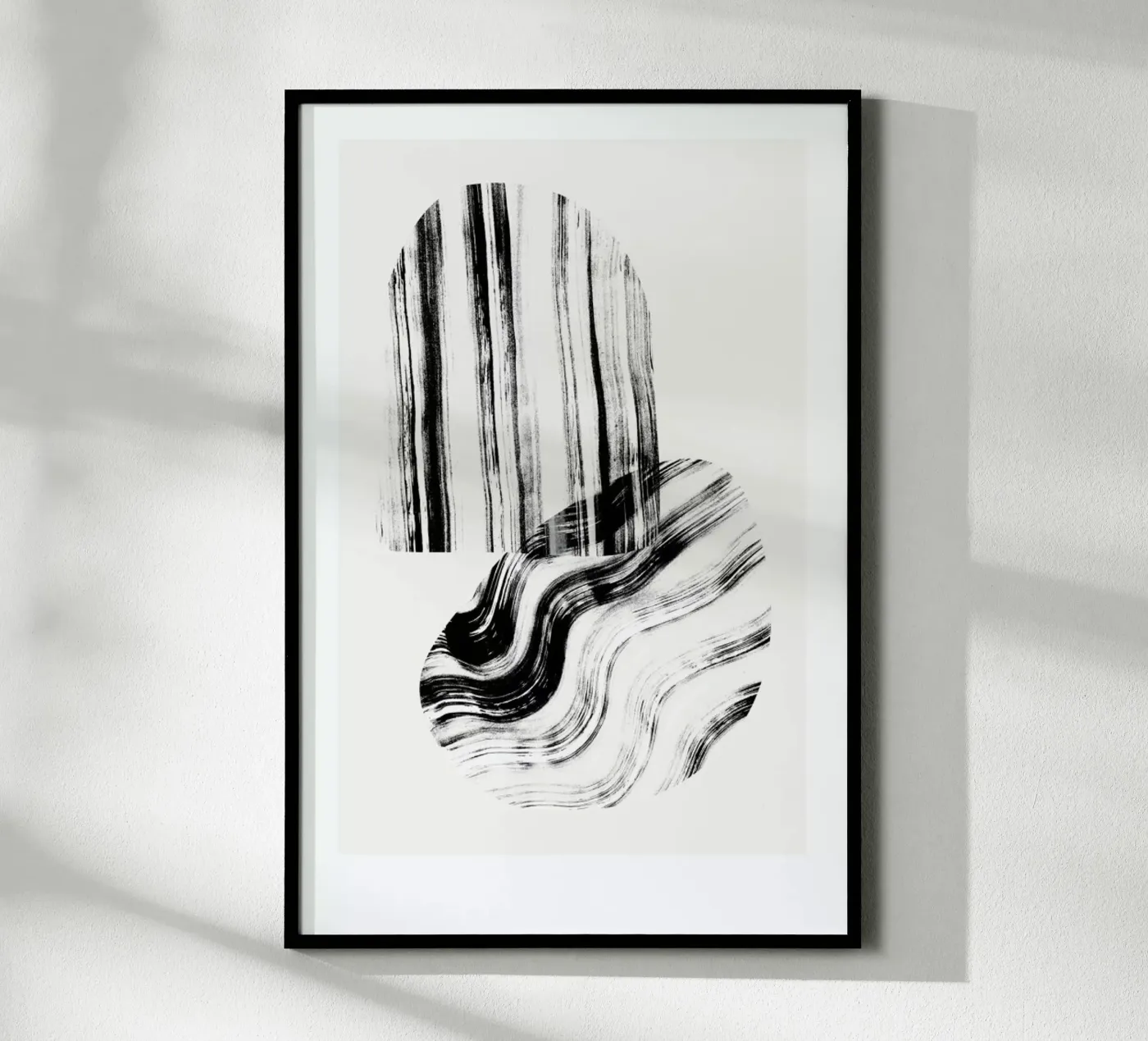Negative Brush Strokes poster da Graphite
