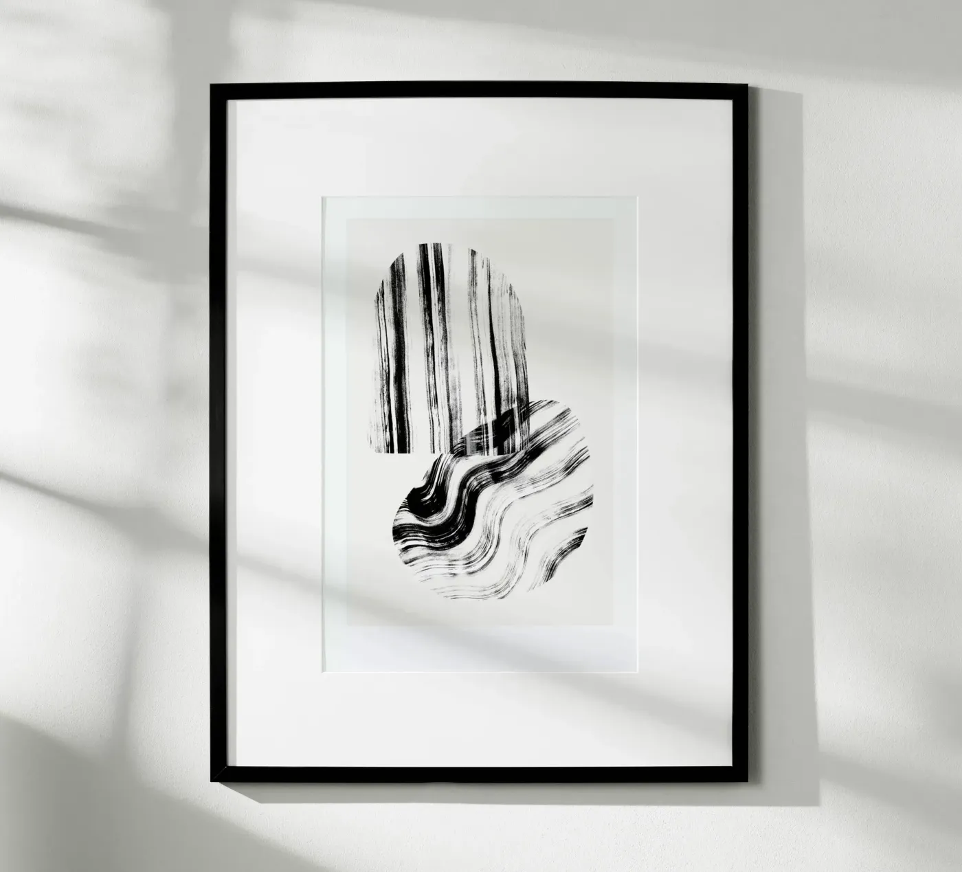Negative Brush Strokes poster da Graphite