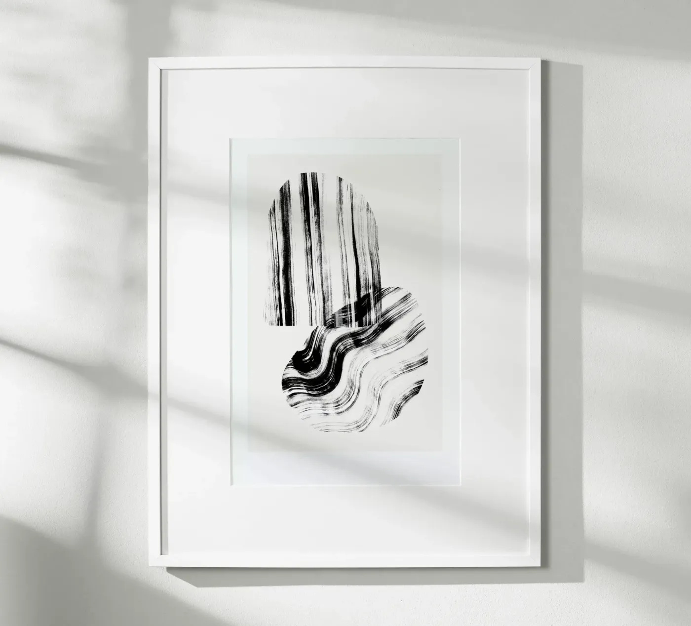 Negative Brush Strokes poster da Graphite