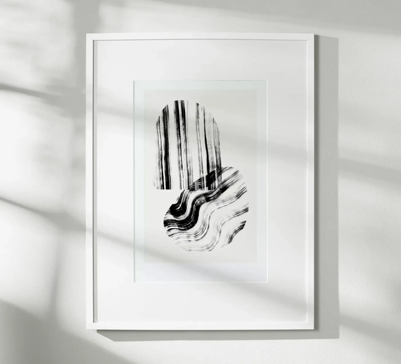 Negative Brush Strokes poster da Graphite