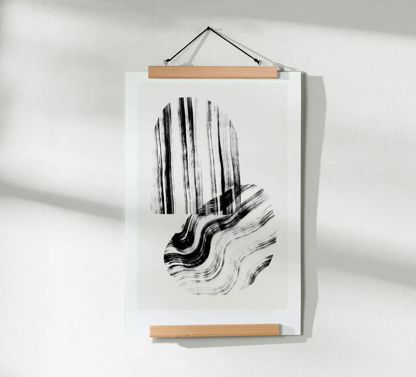 Negative Brush Strokes poster da Graphite