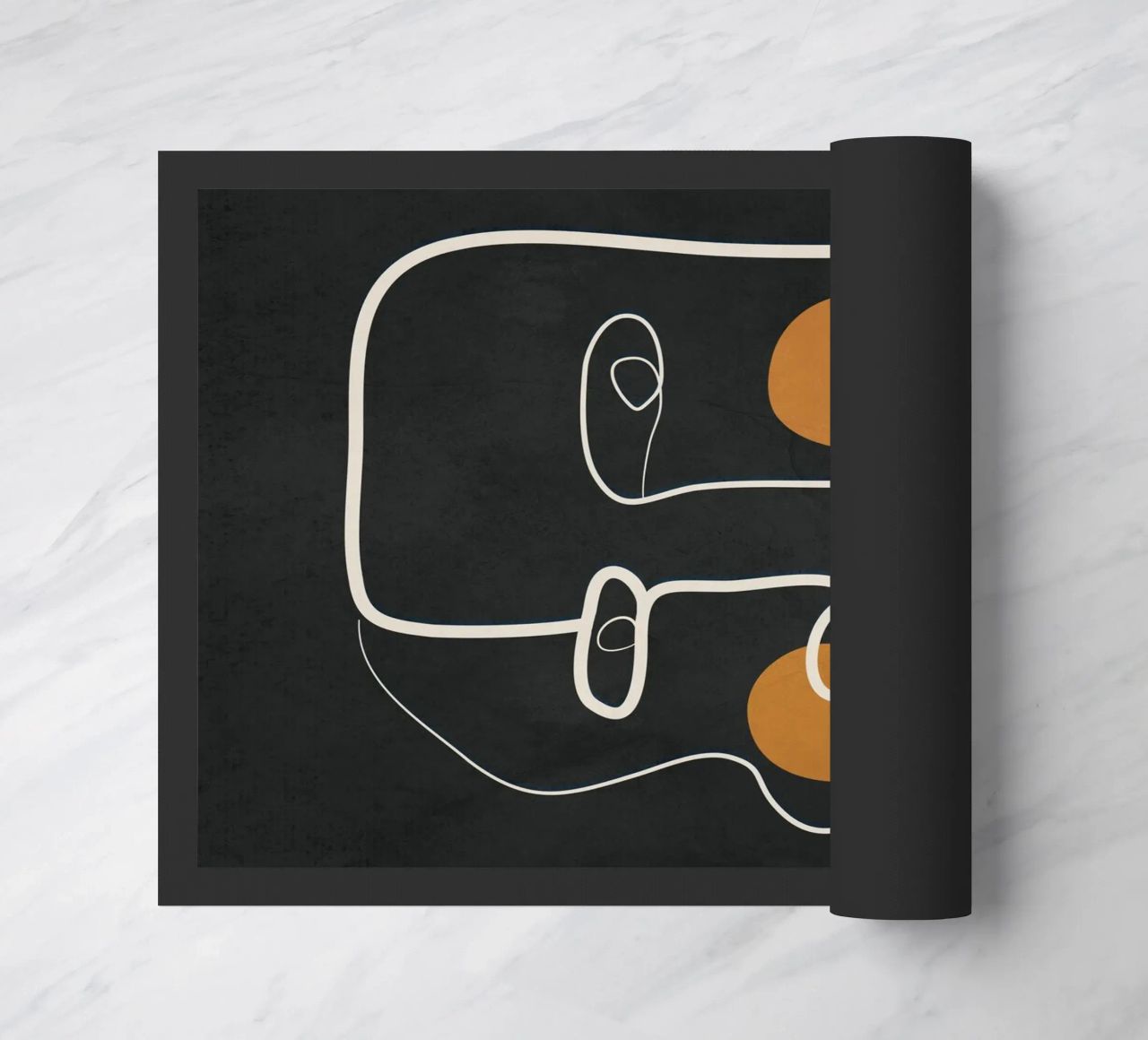 Abstract Face Line Art 2 zerbino da cityart