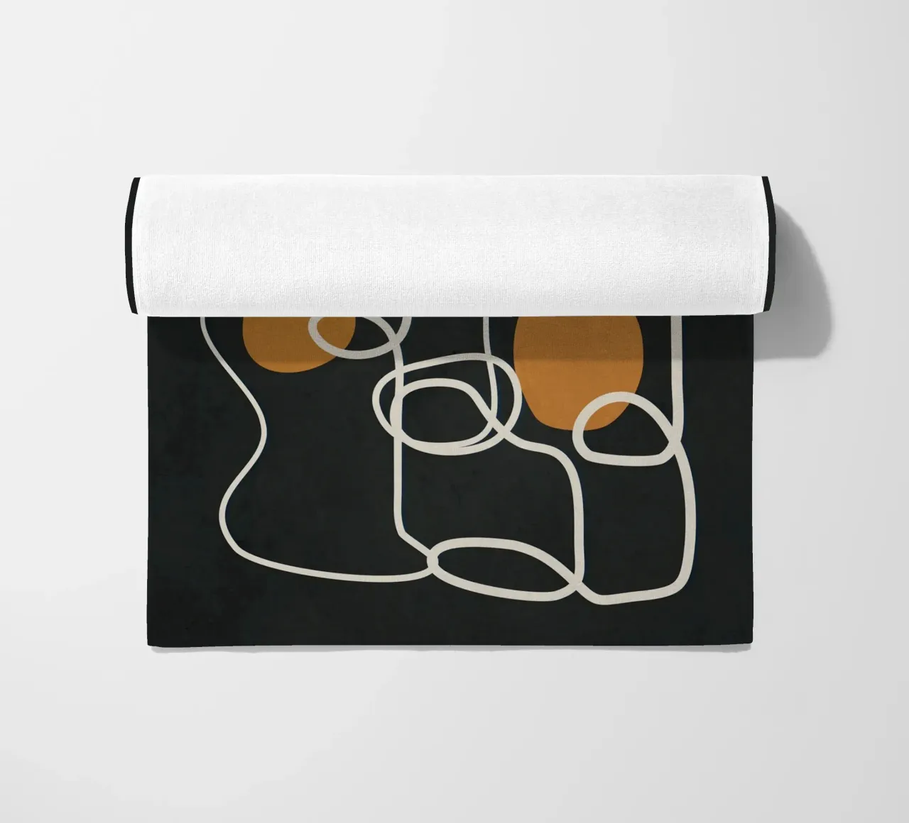 Abstract Face Line Art 2 telo mare da cityart