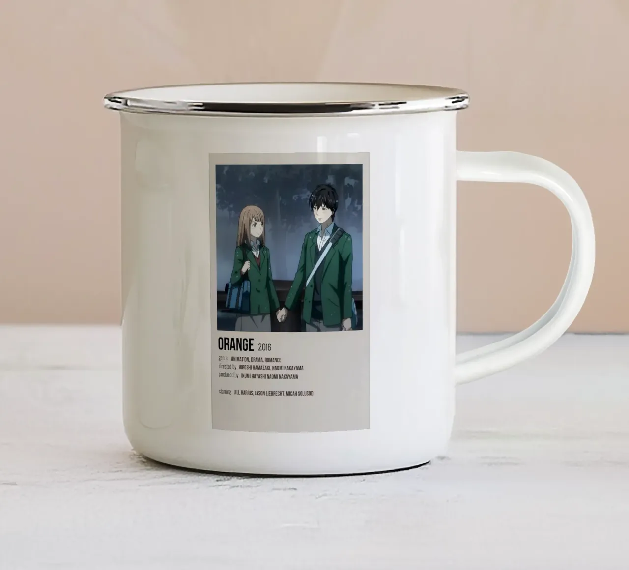 ORANGE 2016 tazza in smalto da Totoya