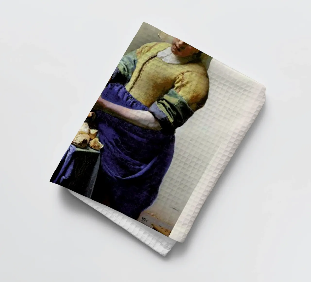 Jan Vermeer van Delft - The Milkmaid canovaccio da cucina da ARTOTHEK