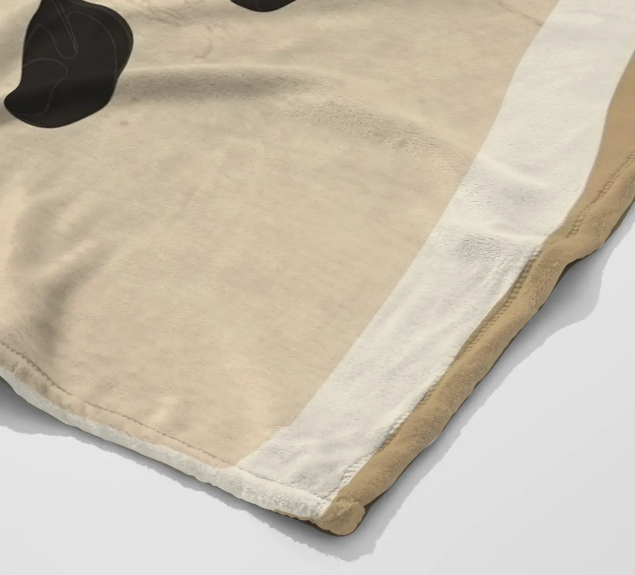 Modern Minimal Branch 1 coperta in pile da cityart