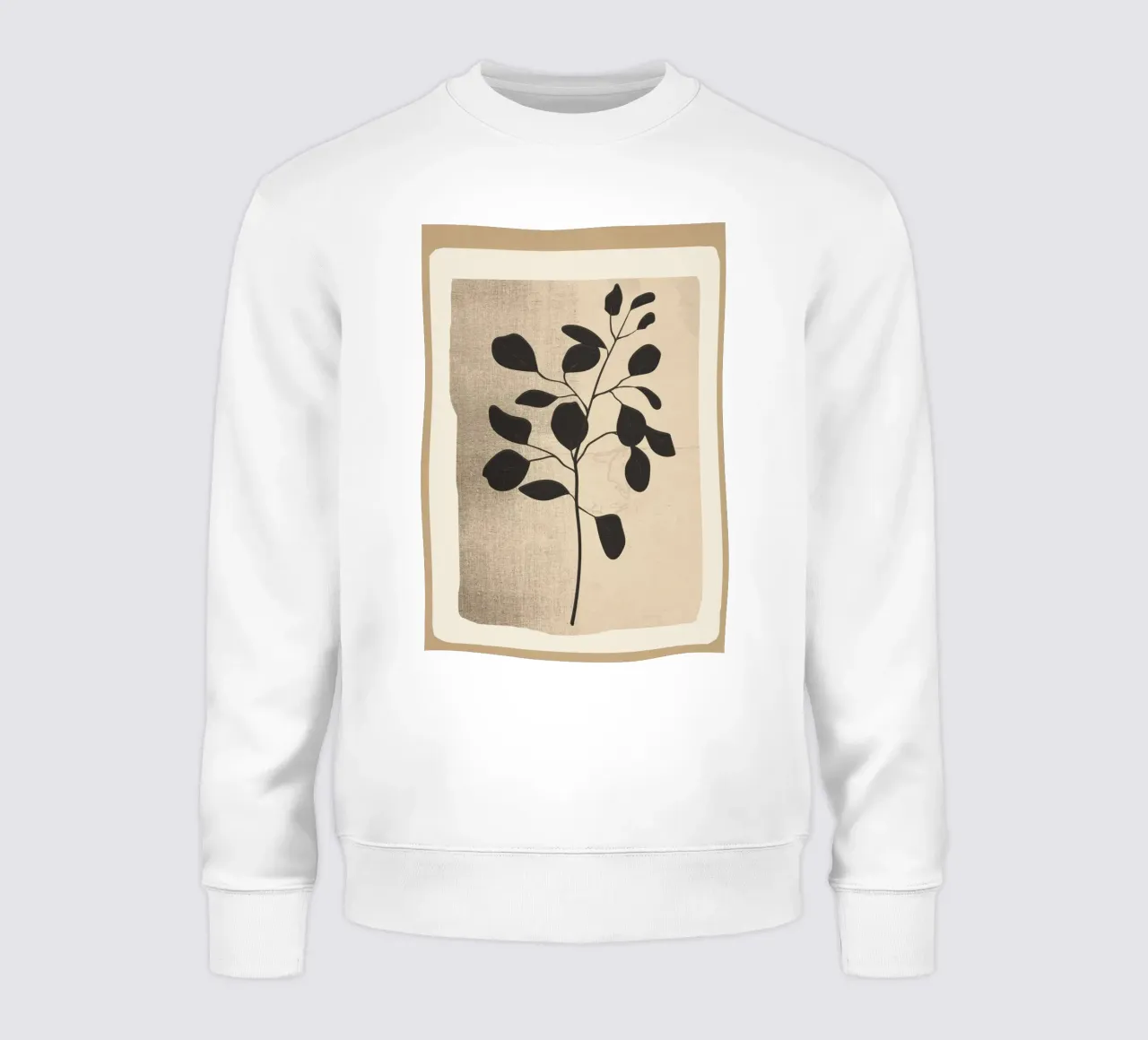 Modern Minimal Branch 1 Sweatshirt von cityart