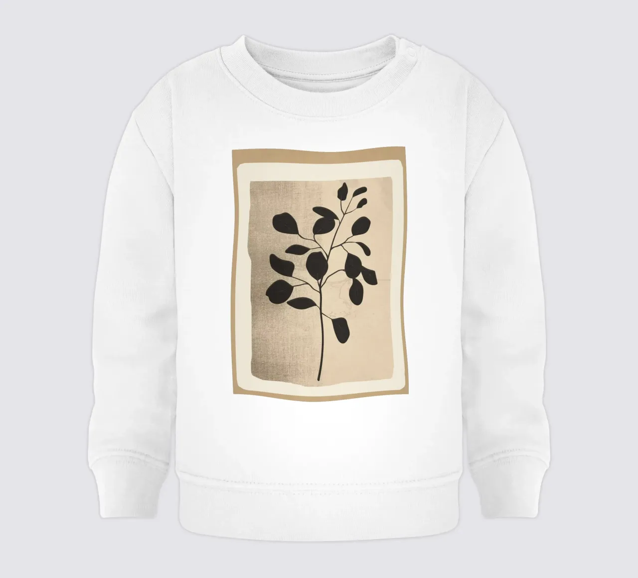Modern Minimal Branch 1 sudadera de bebé de cityart