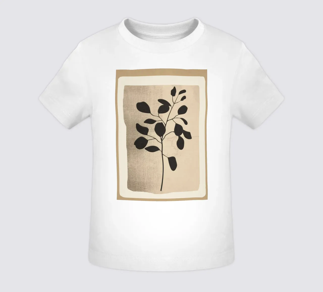 Modern Minimal Branch 1 Baby T-Shirt von cityart
