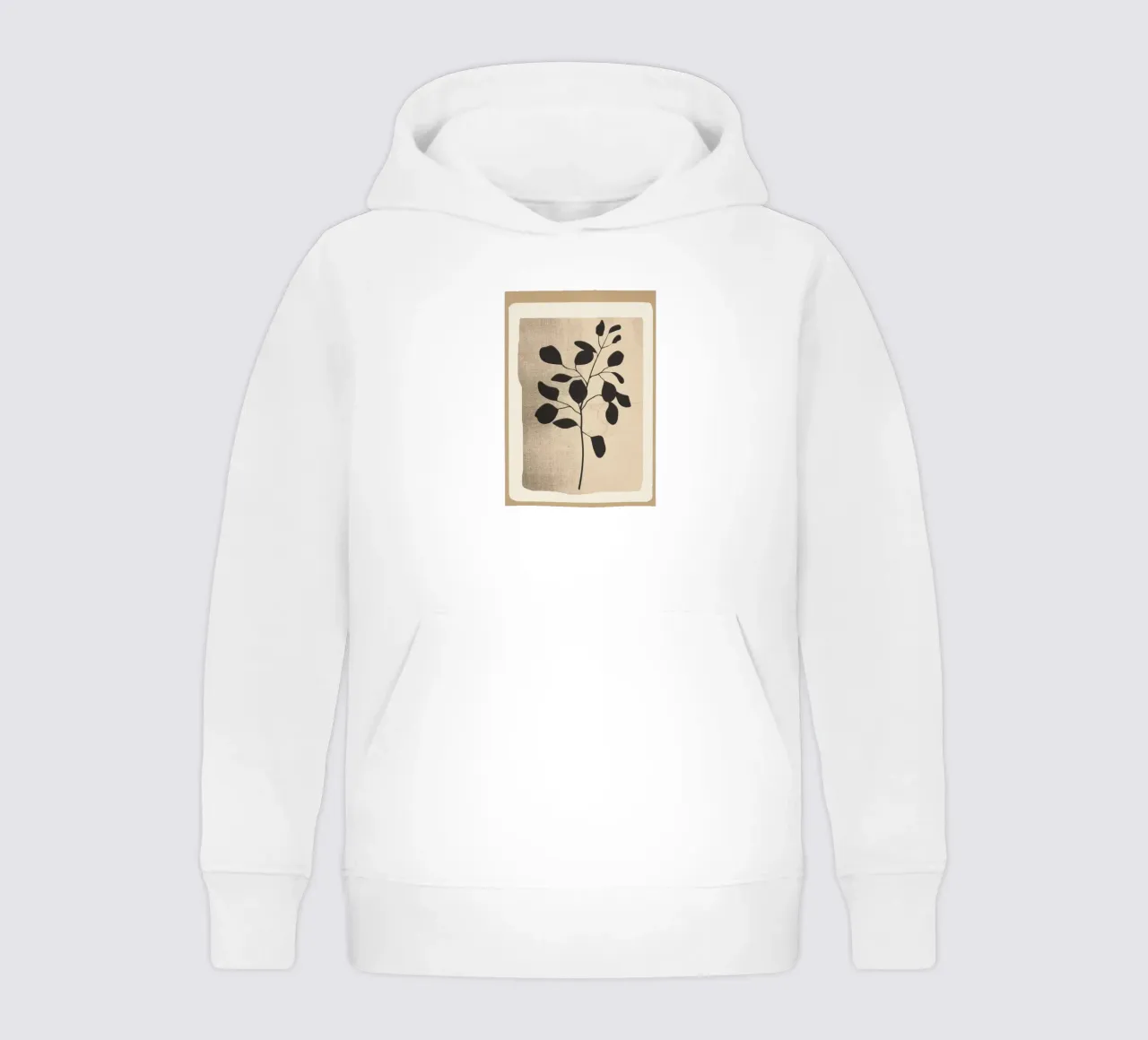 Modern Minimal Branch 1 sudadera con capucha para niño de cityart