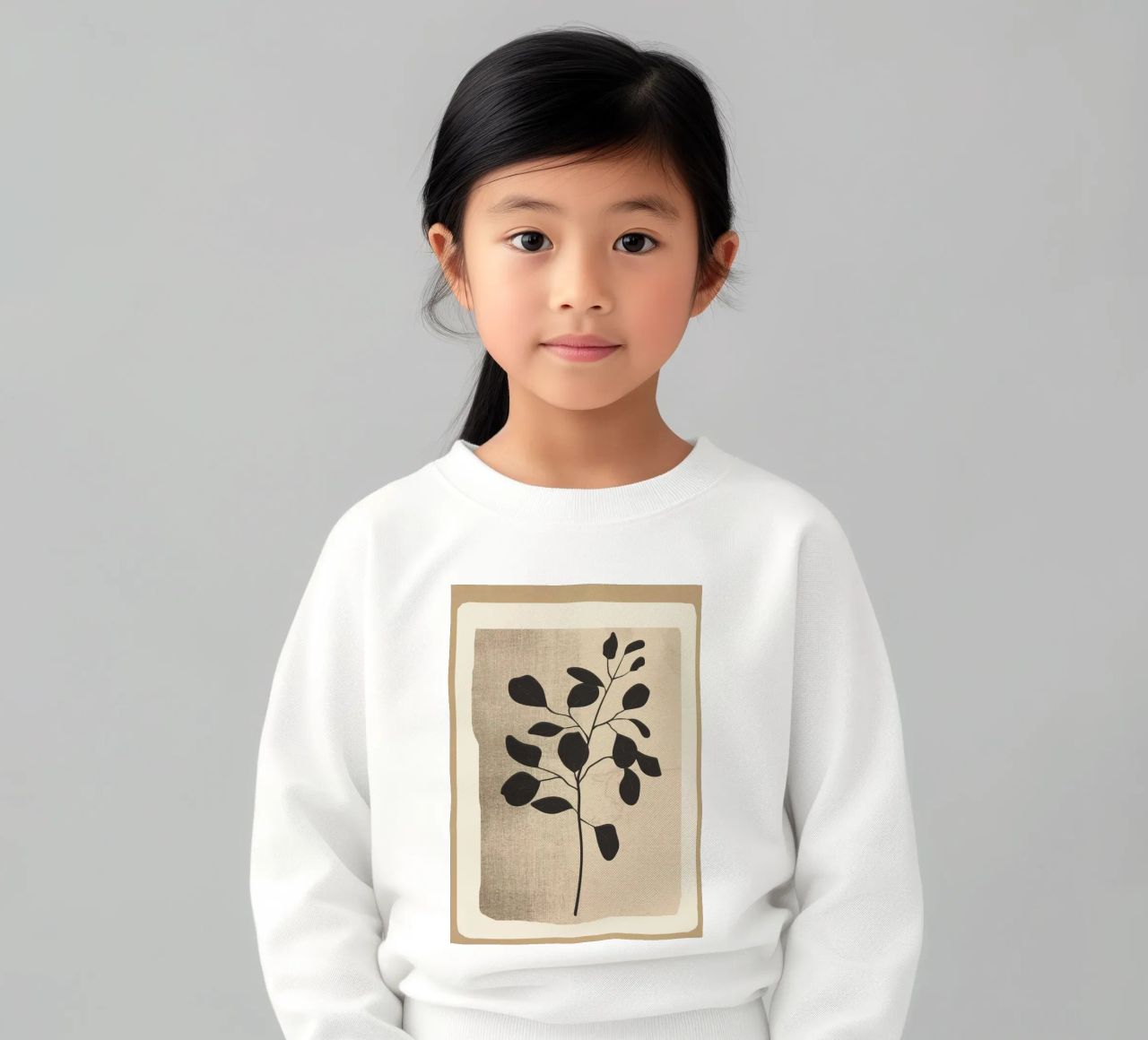Modern Minimal Branch 1 felpa bambino da cityart