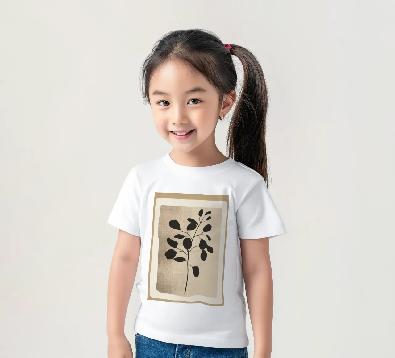 Modern Minimal Branch 1 t-shirt bambini da cityart