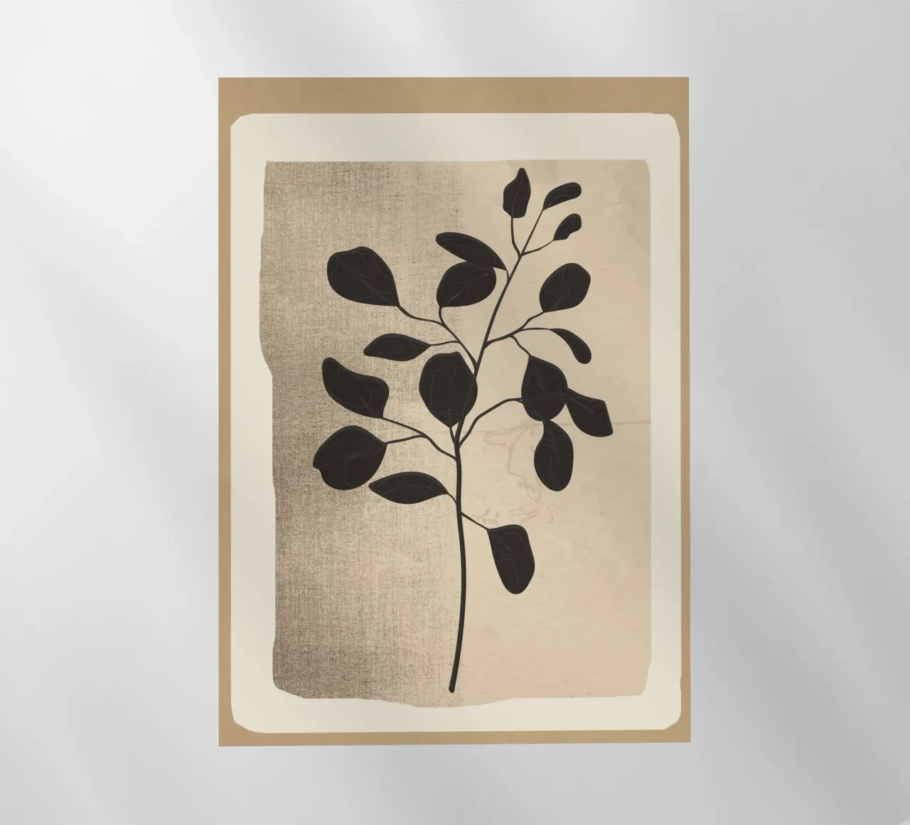 Modern Minimal Branch 1 Backlit Folie von cityart