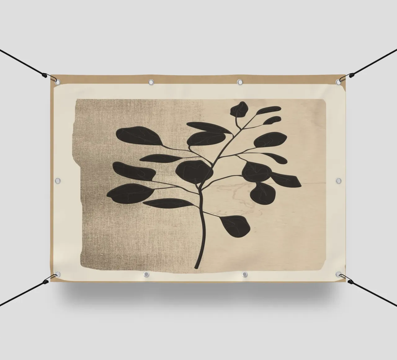 Modern Minimal Branch 1 telo in pvc da cityart