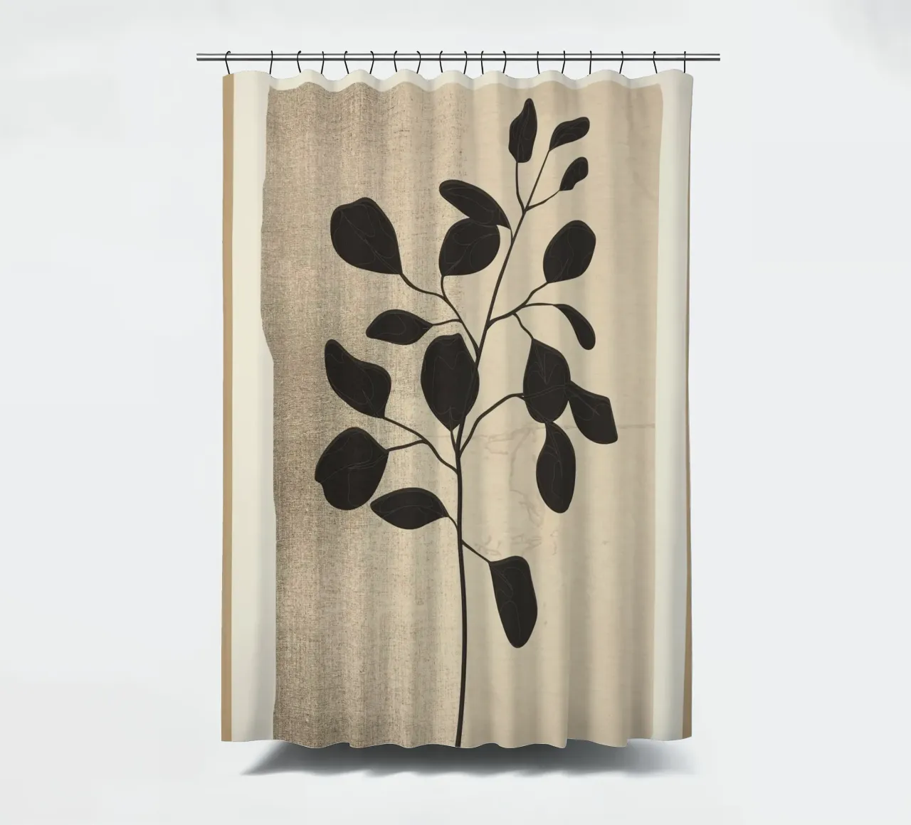 Modern Minimal Branch 1 tenda da doccia da cityart