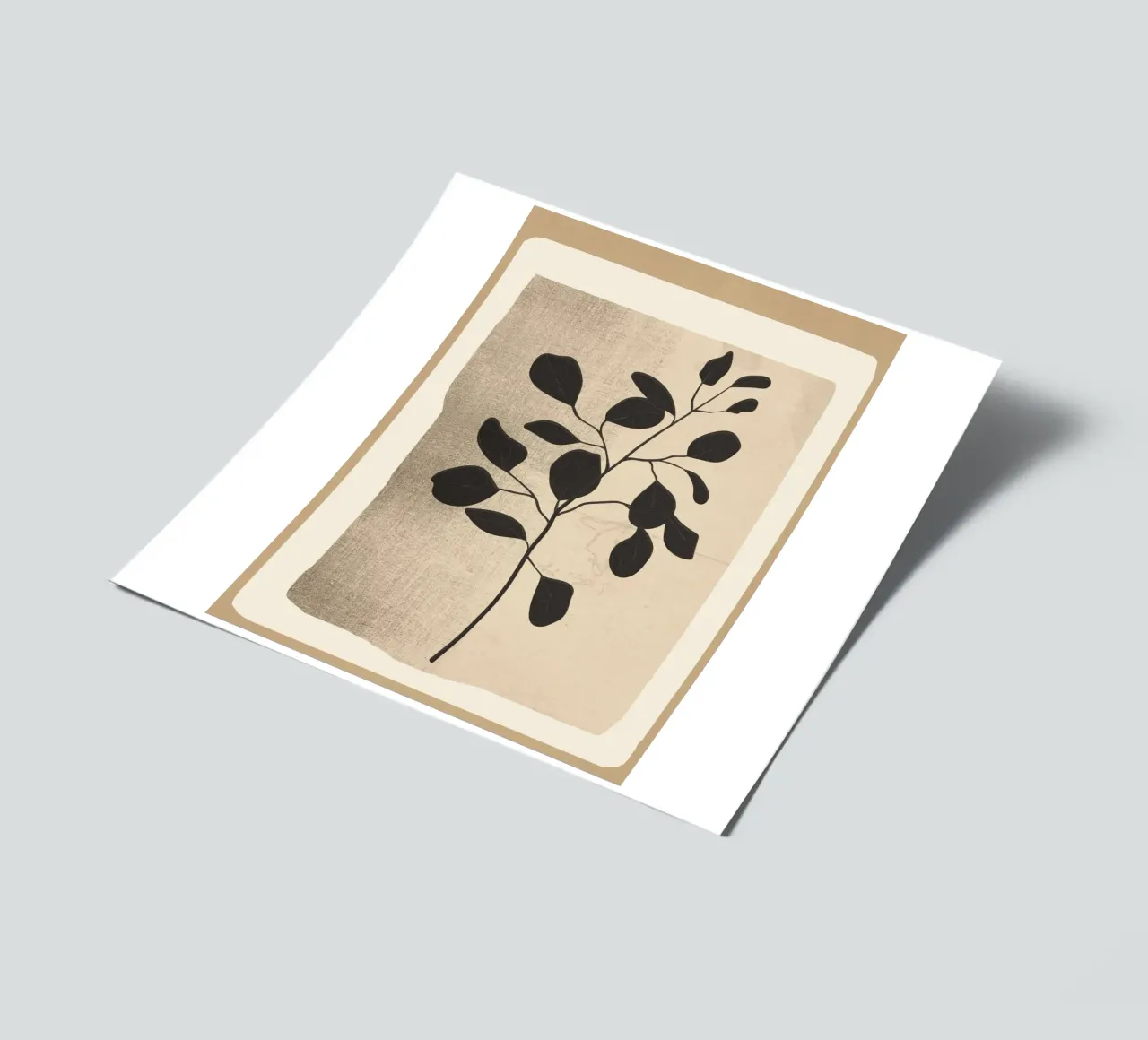Modern Minimal Branch 1 foglio adesivo da cityart
