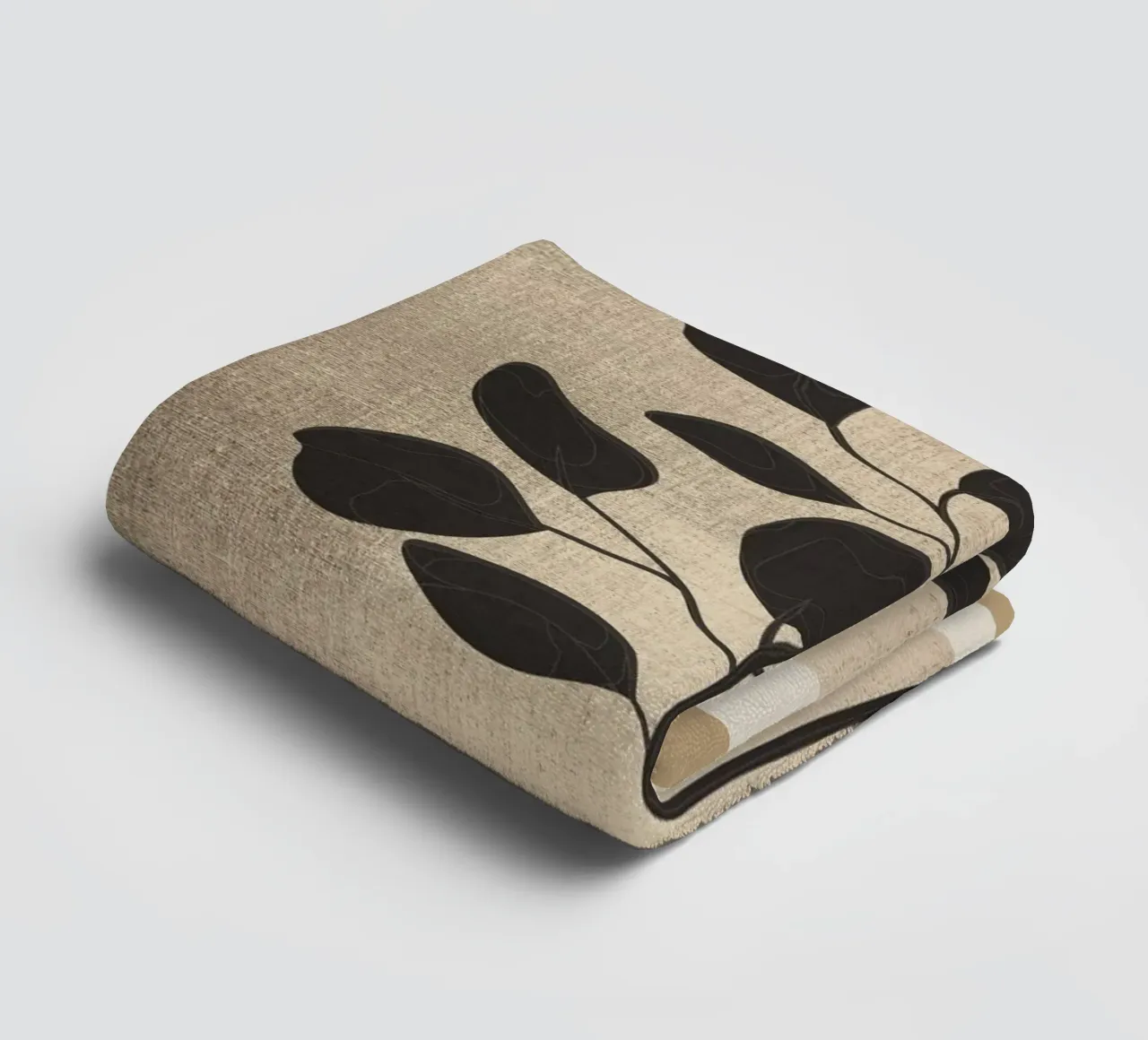 Modern Minimal Branch 1 asciugamano da bagno da cityart