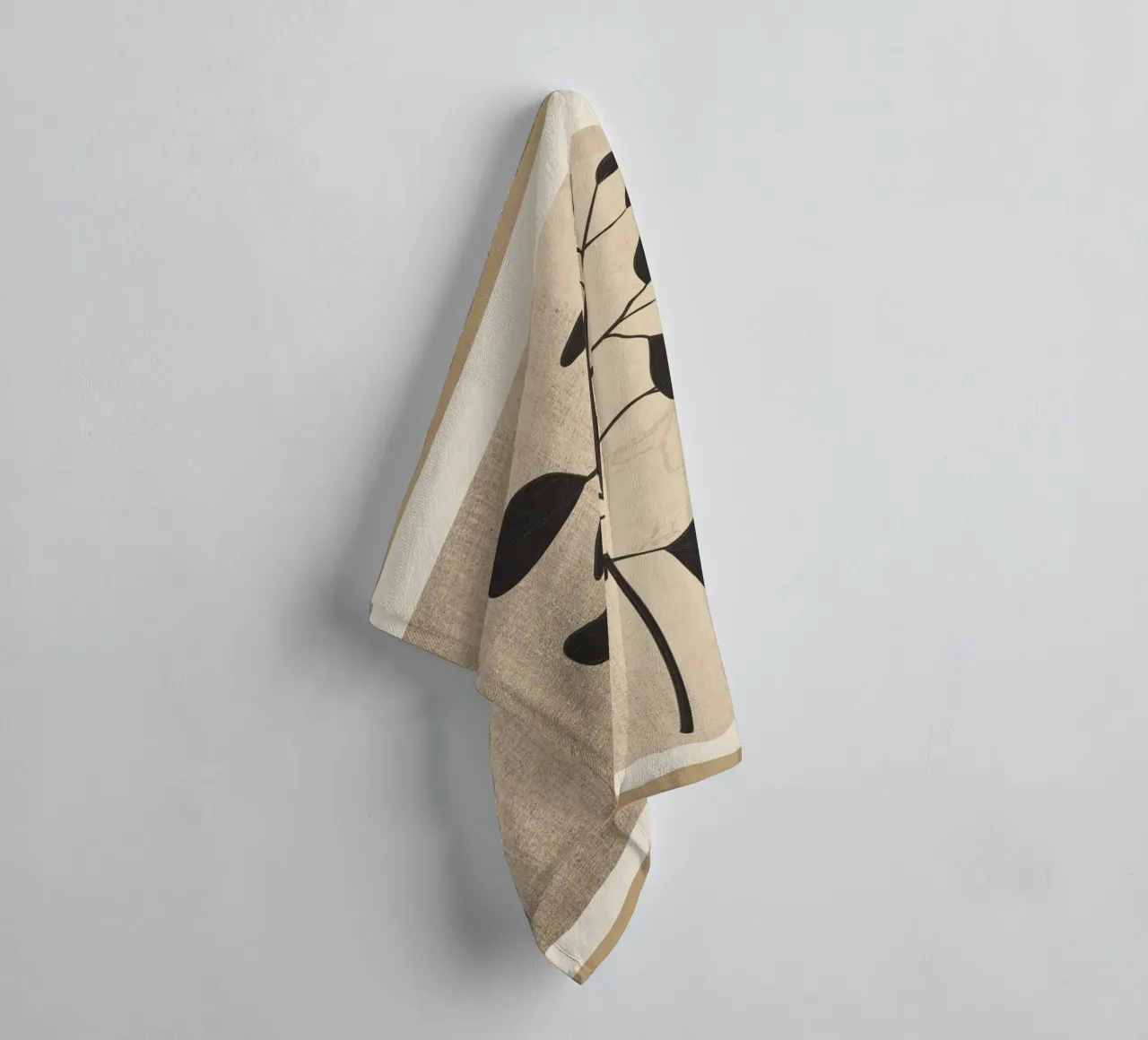 Modern Minimal Branch 1 asciugamano da bagno da cityart