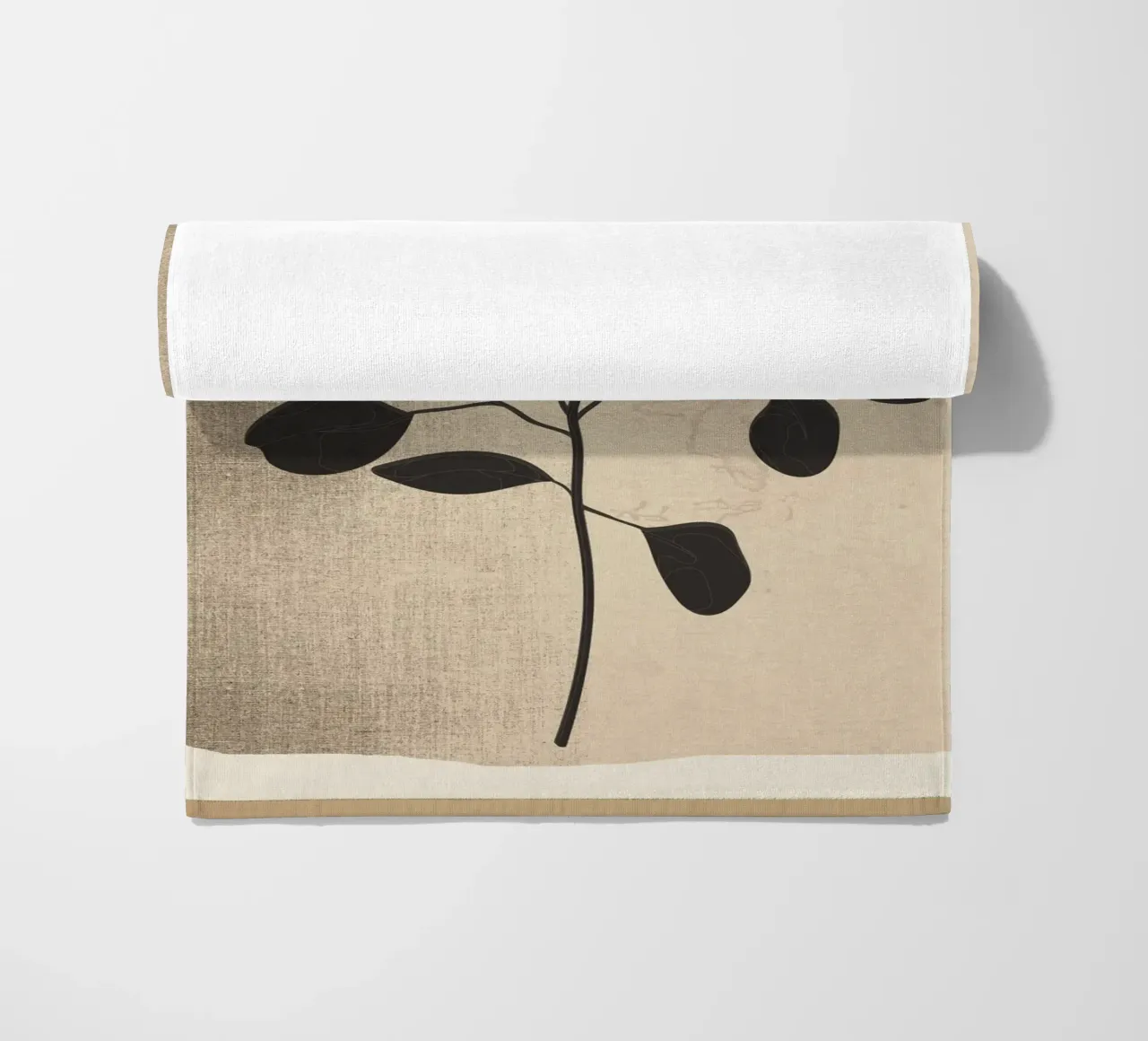 Modern Minimal Branch 1 serviette de plage de cityart