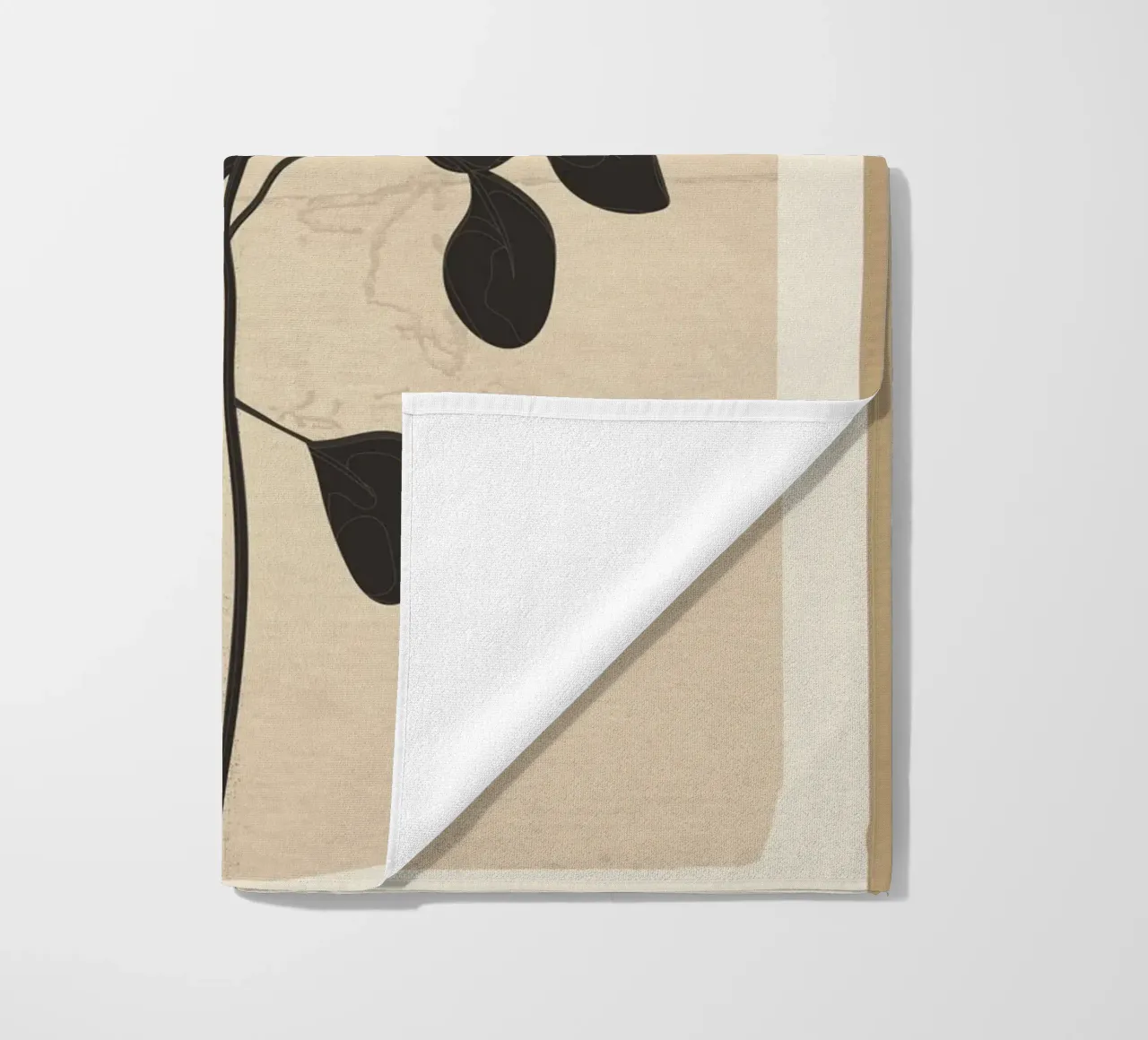 Modern Minimal Branch 1 serviette de plage de cityart