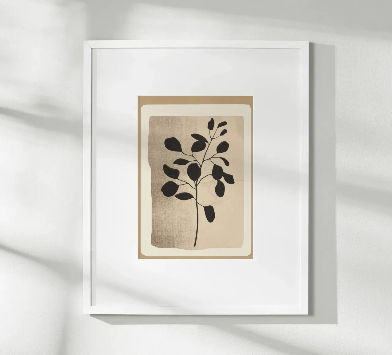 Modern Minimal Branch 1 carta hahnemühle da cityart