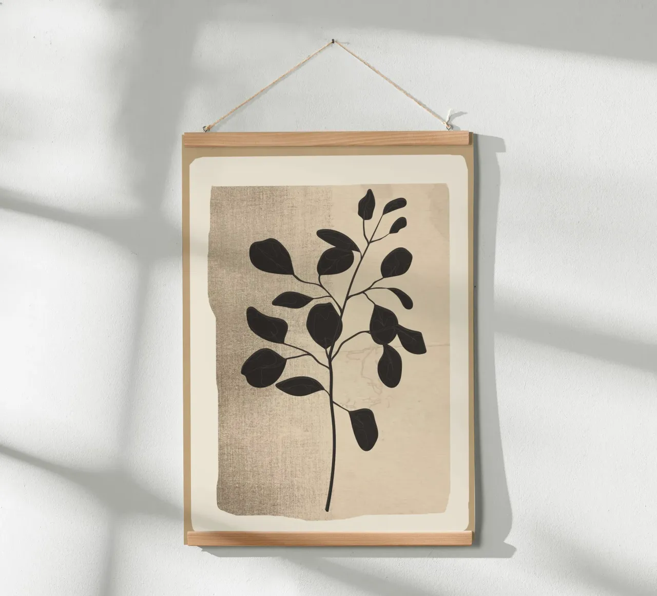 Modern Minimal Branch 1 carta hahnemühle da cityart