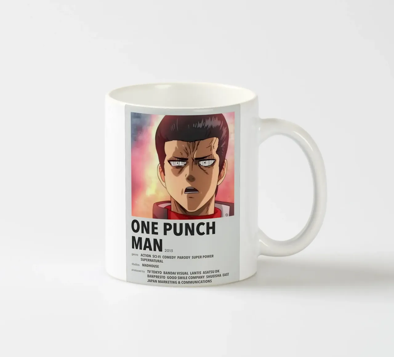 ONE PUNCH  MAN  2015 tazza in ceramica da Totoya