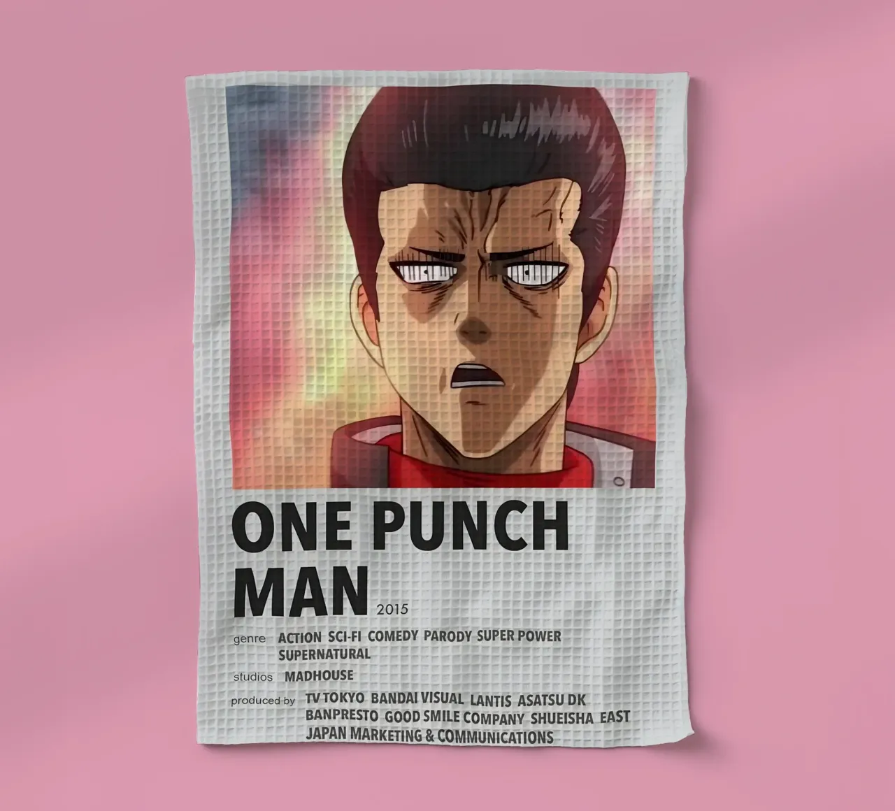 ONE PUNCH  MAN  2015 canovaccio da cucina da Totoya