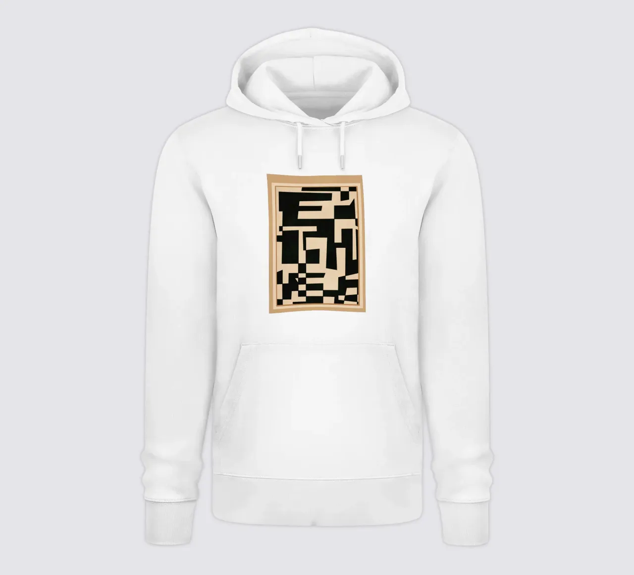 Abstract Edged Form Hoodie von cityart