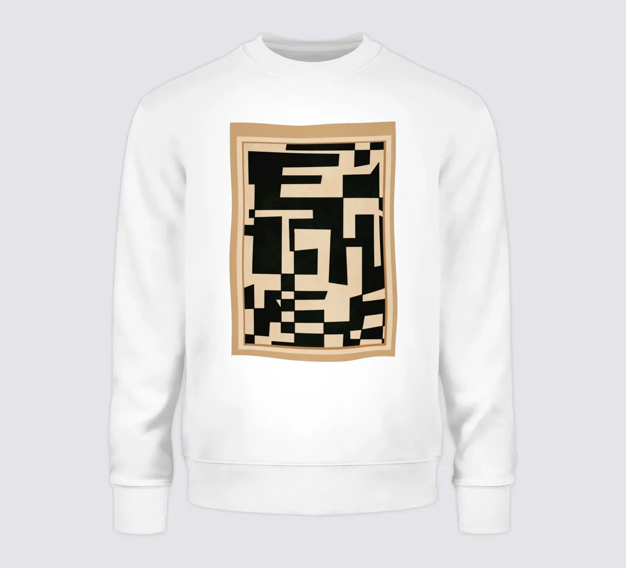 Abstract Edged Form Sweatshirt von cityart