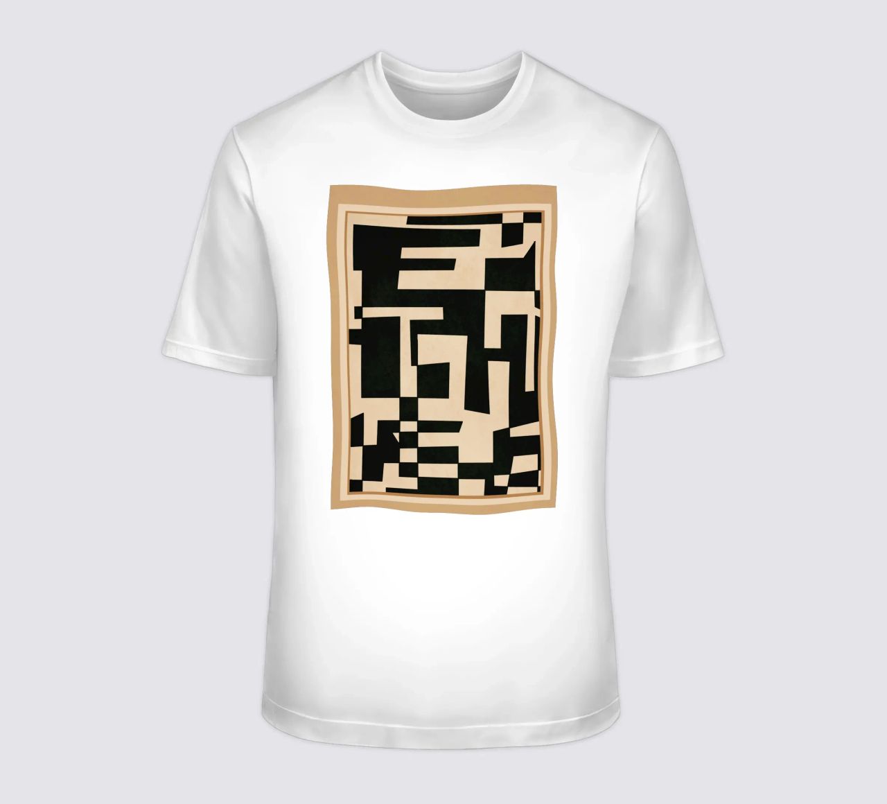 Abstract Edged Form t-shirt da cityart