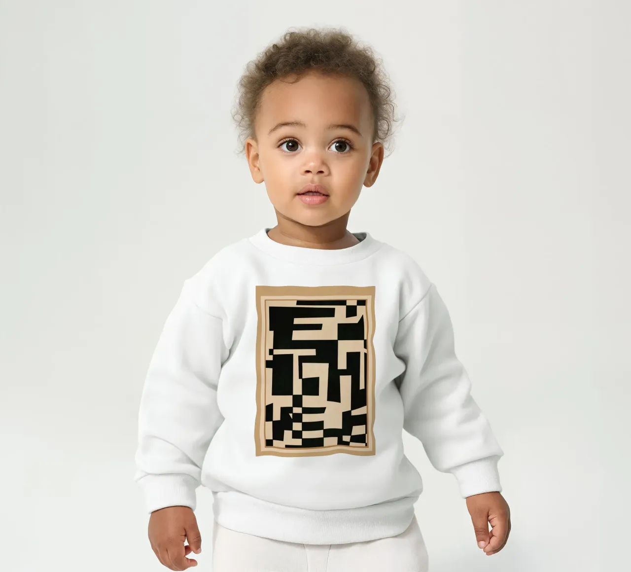Abstract Edged Form Baby Sweatshirt von cityart