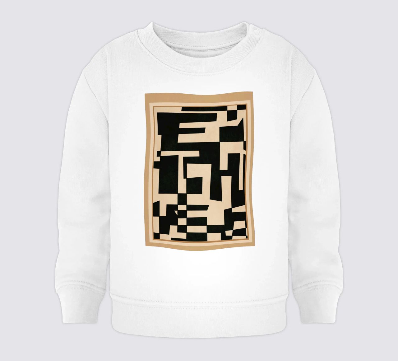 Abstract Edged Form sudadera de bebé de cityart