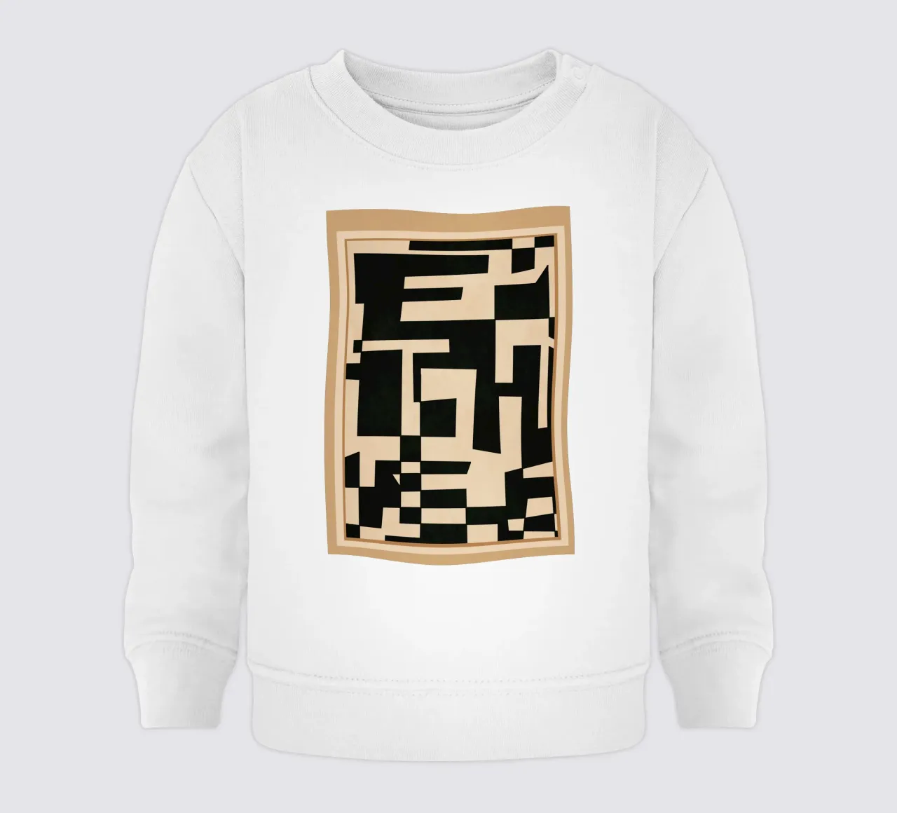 Abstract Edged Form felpa neonato da cityart
