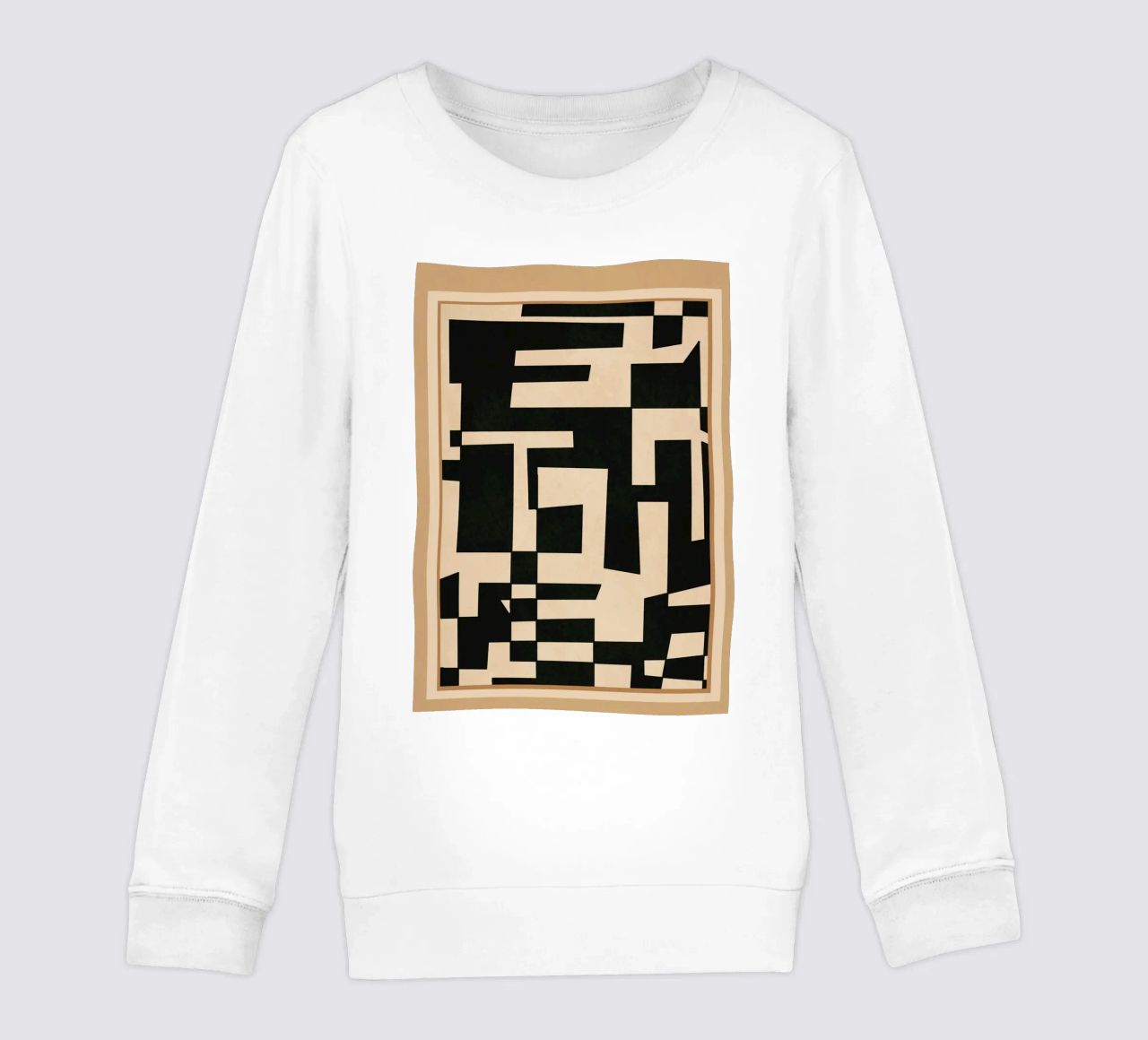 Abstract Edged Form felpa bambino da cityart
