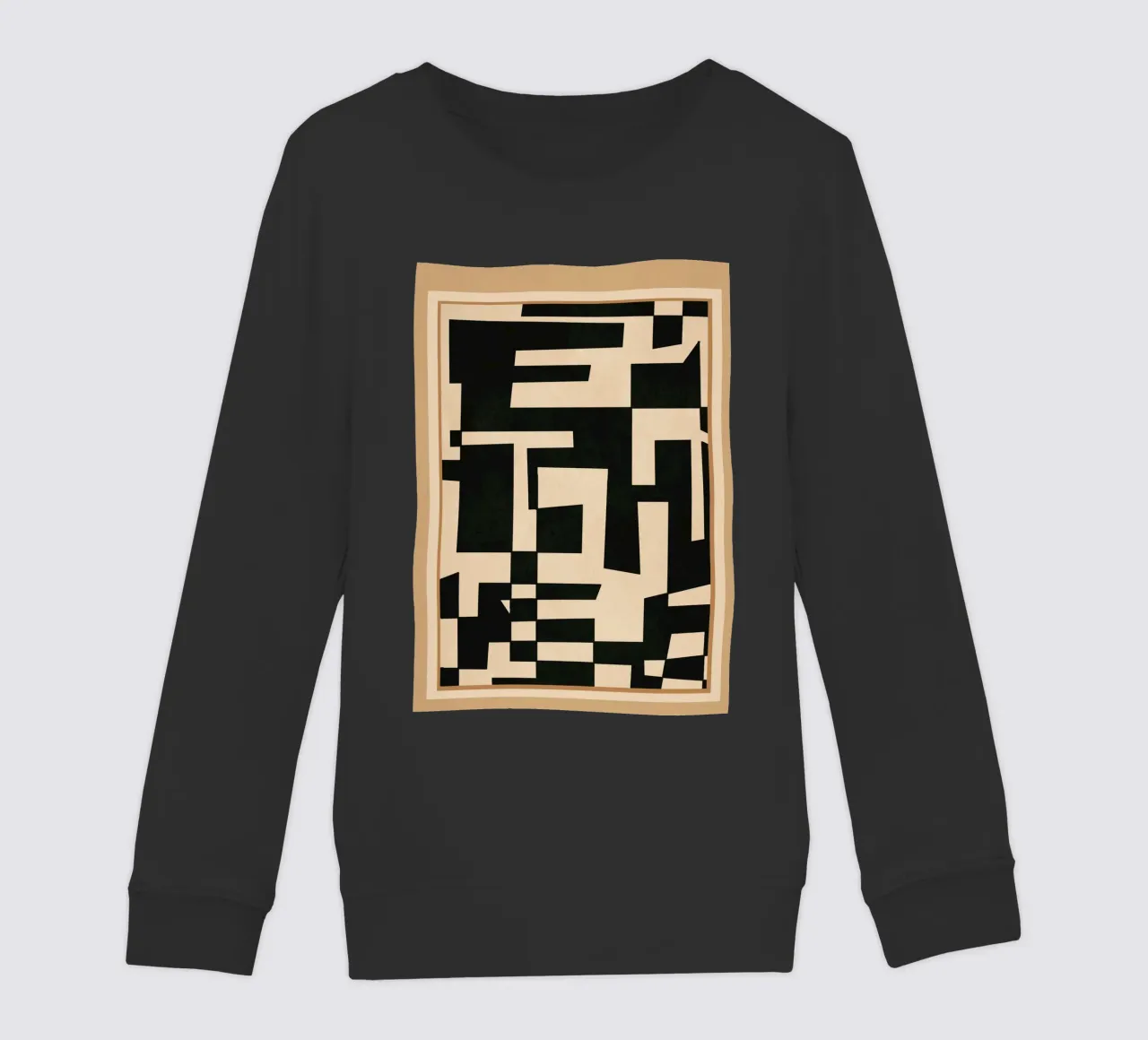 Abstract Edged Form felpa bambino da cityart