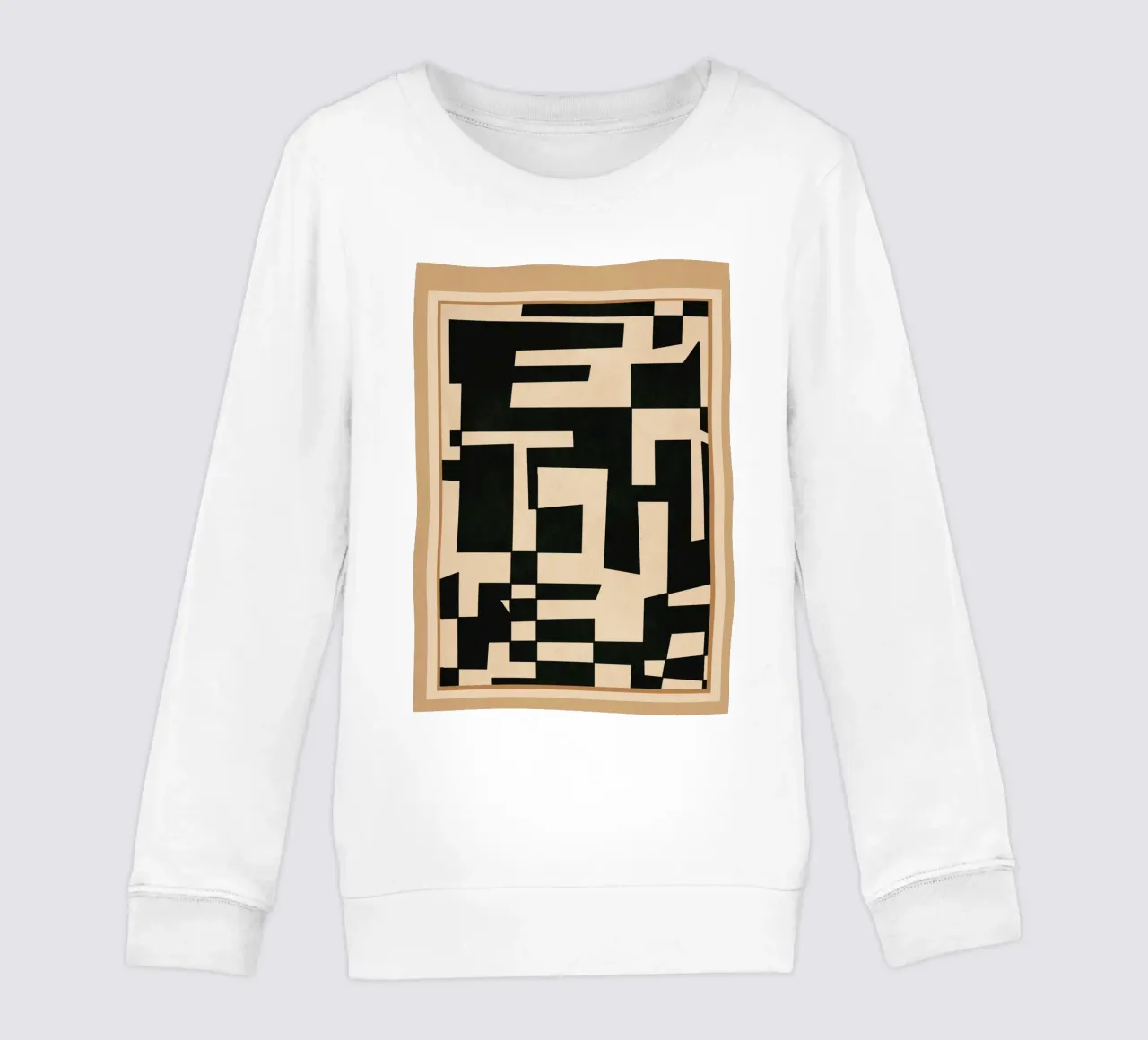 Abstract Edged Form Kinder Sweatshirt von cityart