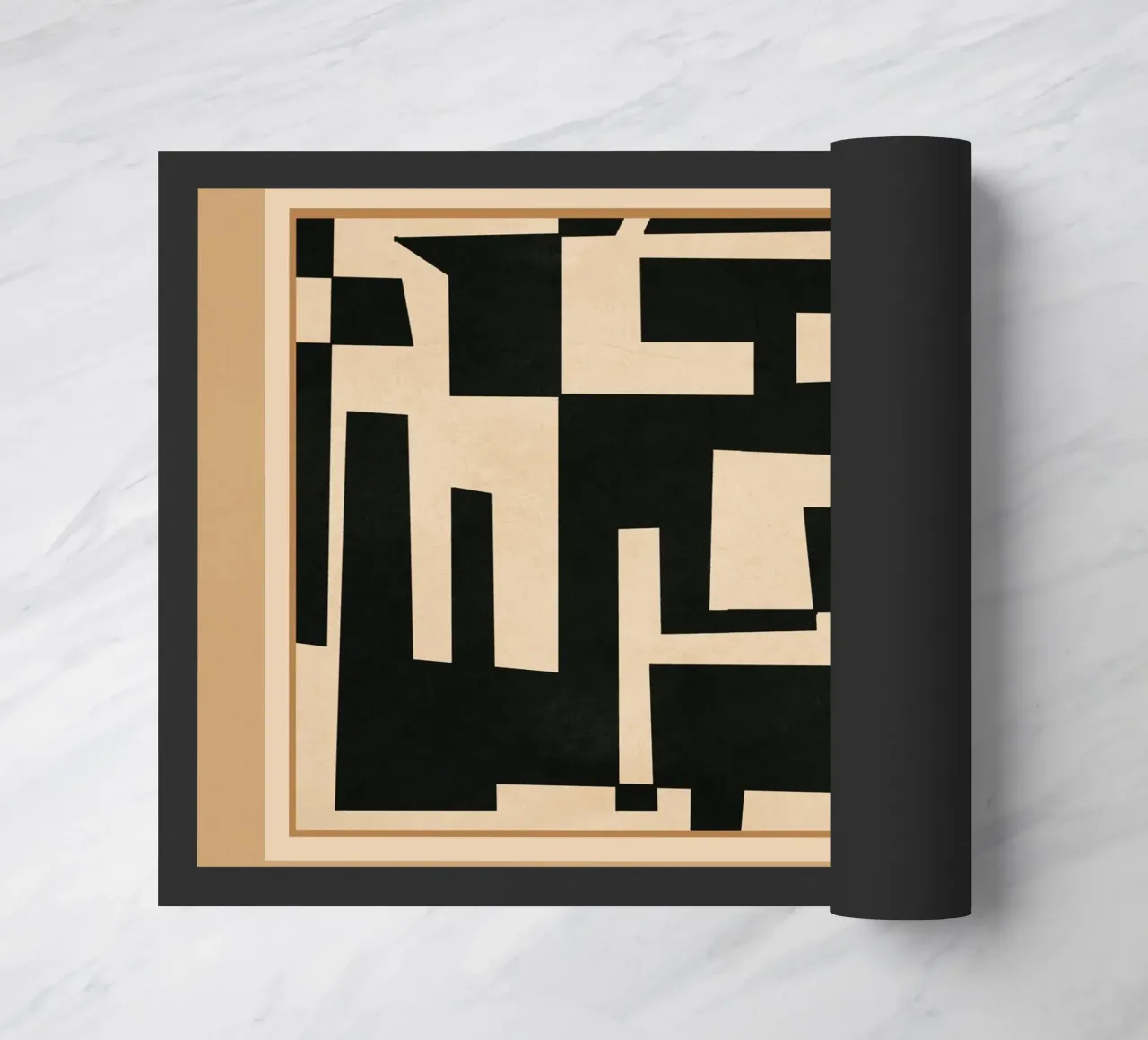 Abstract Edged Form paillasson de cityart