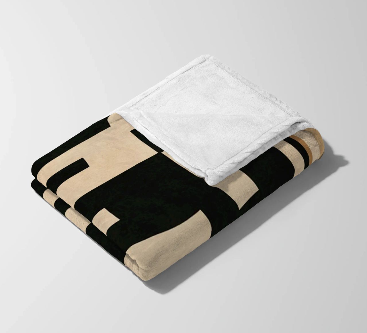 Abstract Edged Form coperta in pile da cityart