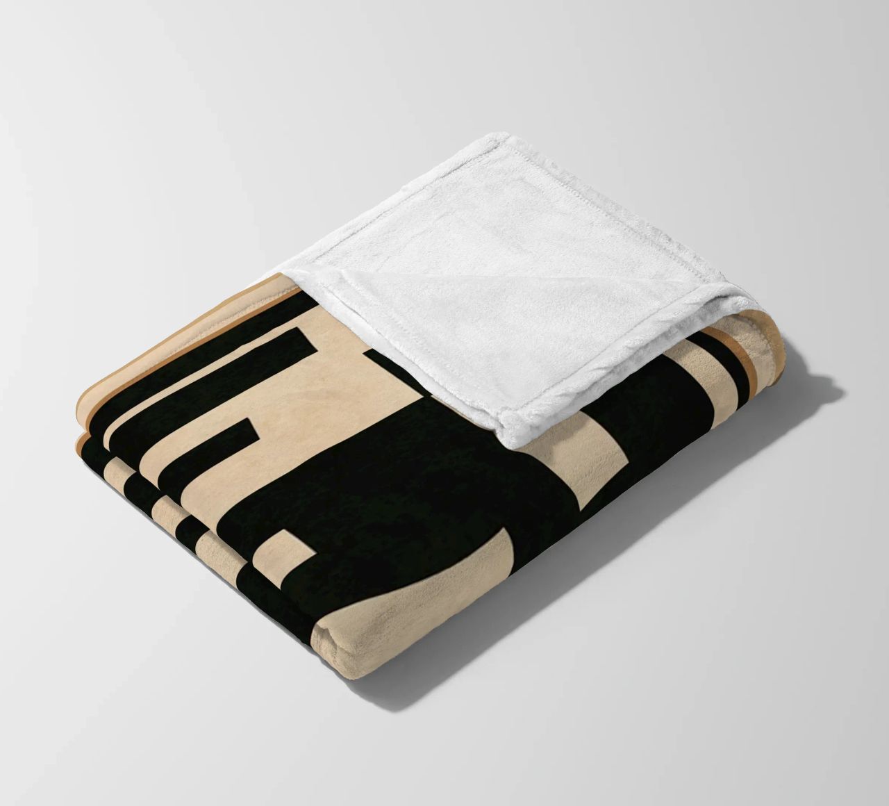Abstract Edged Form coperta in pile da cityart