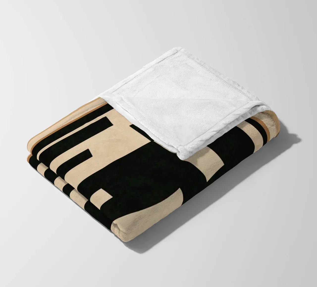 Abstract Edged Form coperta in pile da cityart