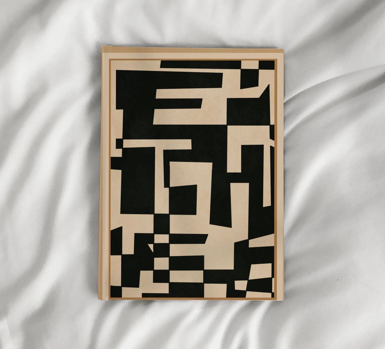 Abstract Edged Form notebook by cityart