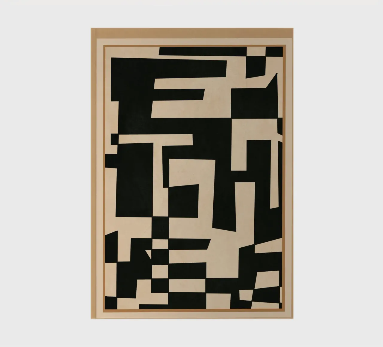Abstract Edged Form carnet de notes de cityart
