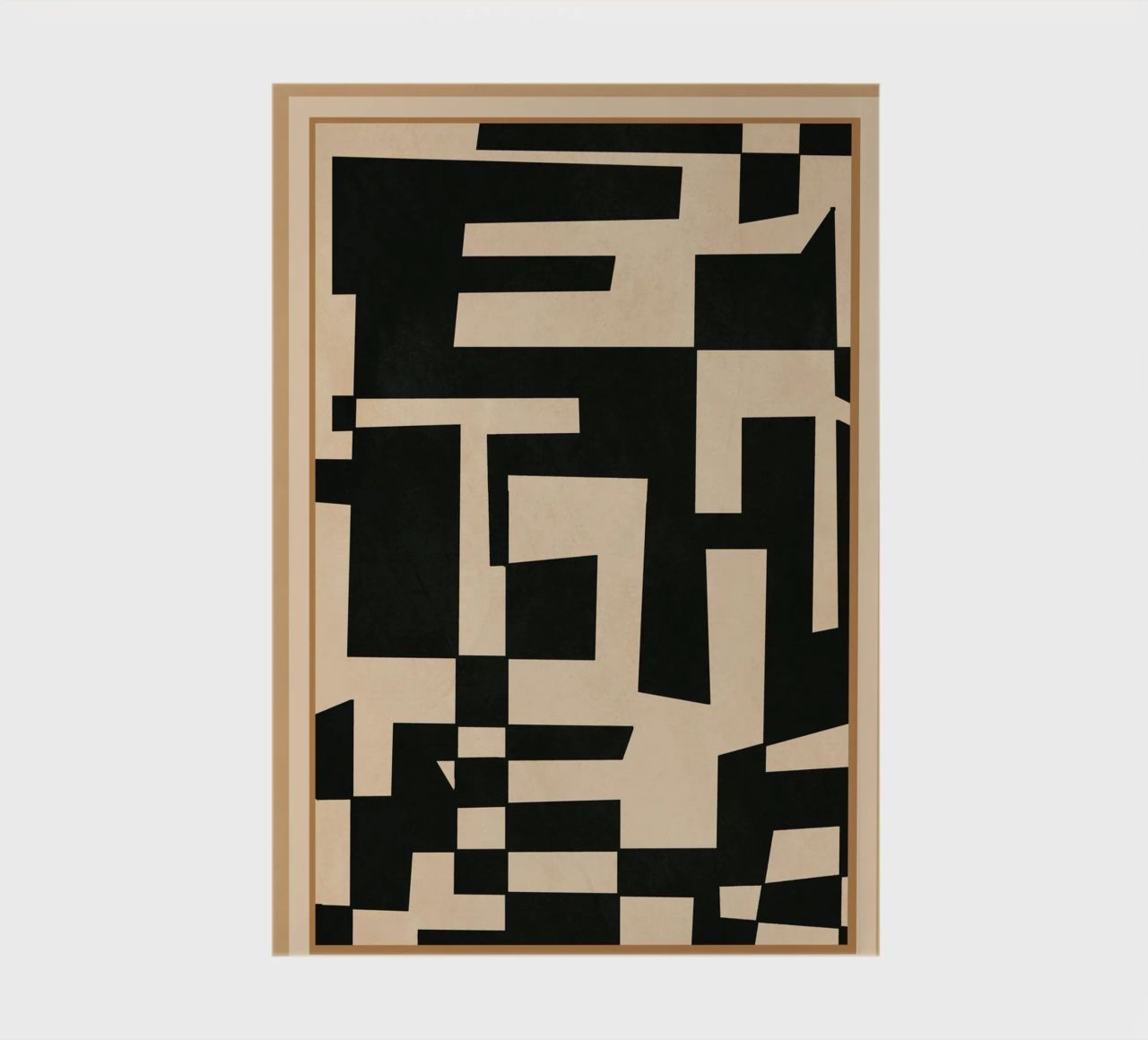 Abstract Edged Form notebook by cityart