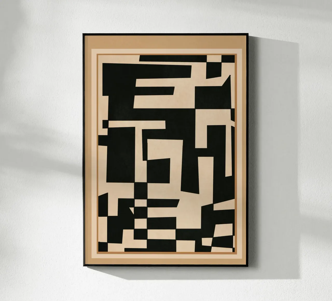 Abstract Edged Form plexiglass da cityart